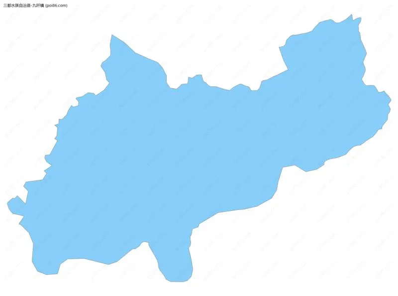 九阡镇边界地图