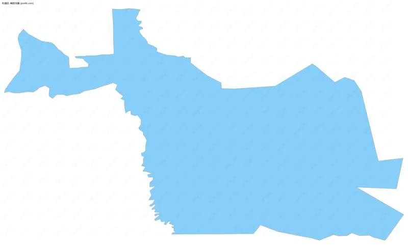 扁担沟镇边界地图