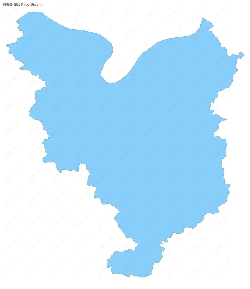 龙合乡边界地图