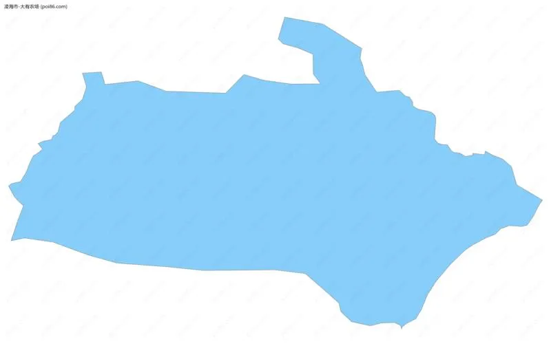 大有农场边界地图