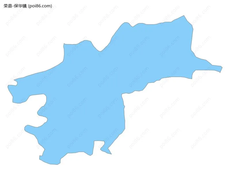 保华镇边界地图