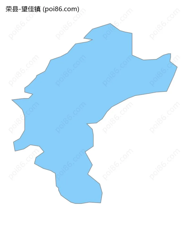 望佳镇边界地图