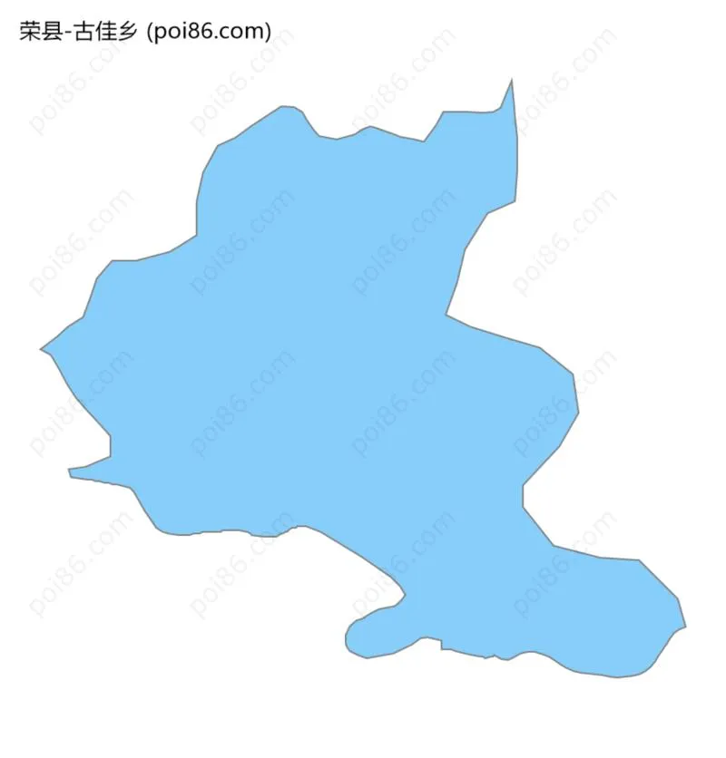 古佳乡边界地图