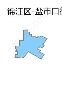 盐市口街道边界地图