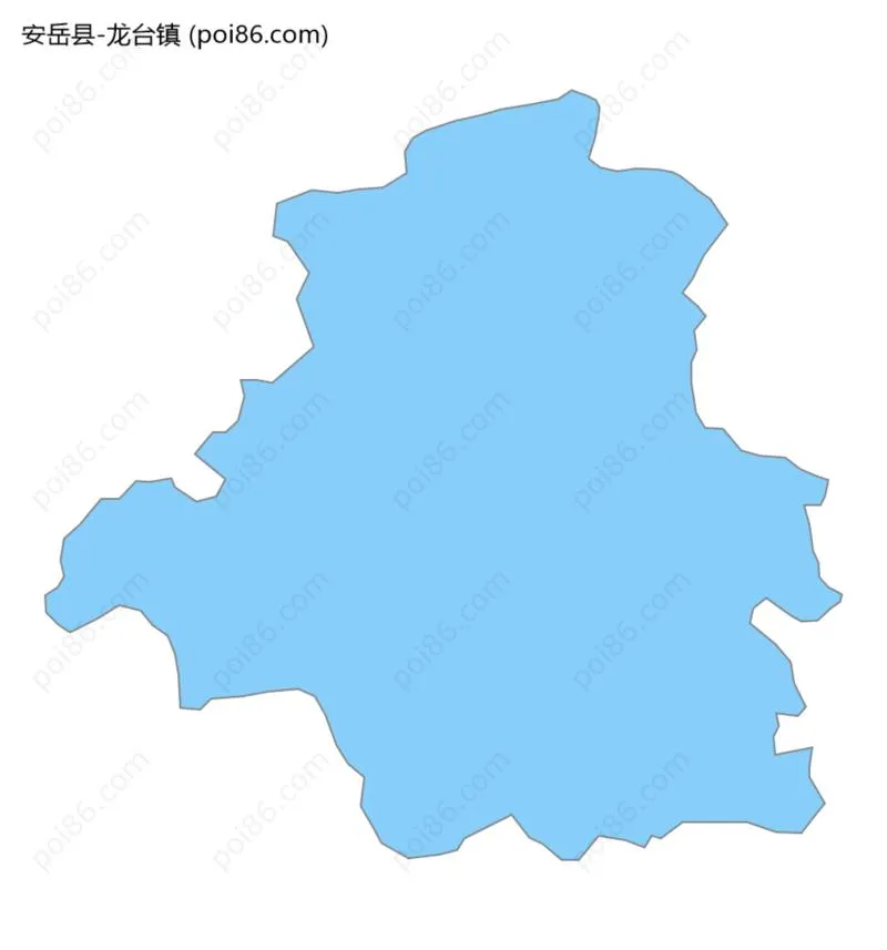 龙台镇边界地图