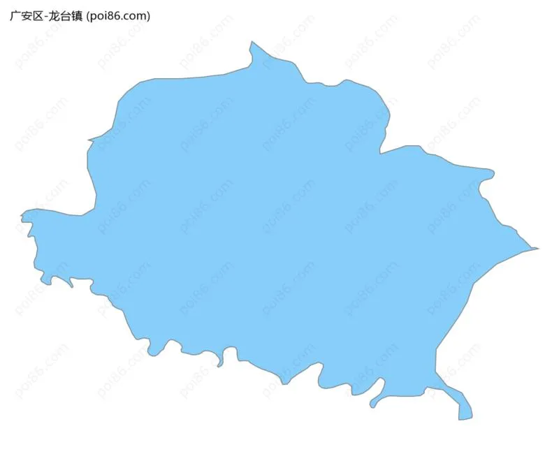 龙台镇边界地图