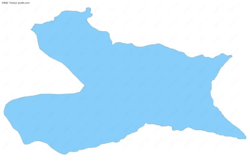 下水头乡边界地图