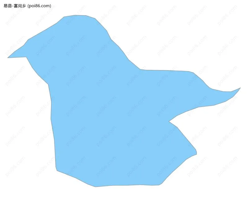 富岗乡边界地图