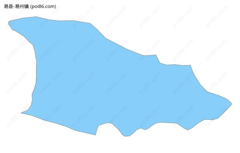 易州镇边界地图