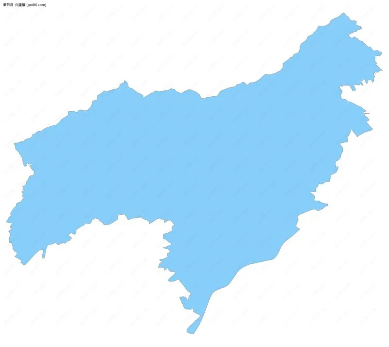 兴隆镇边界地图