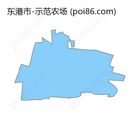 示范农场边界地图