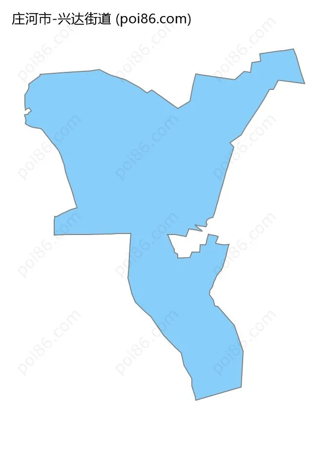 兴达街道边界地图