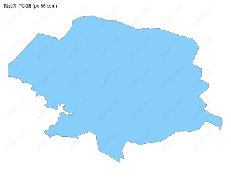 同兴镇边界地图