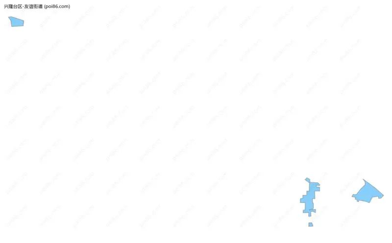 友谊街道边界地图