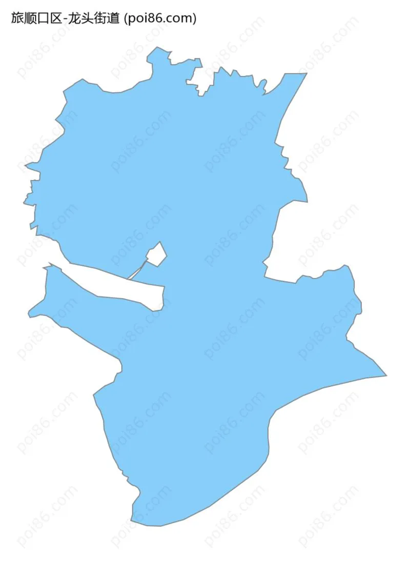 龙头街道边界地图