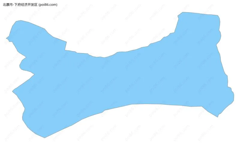 下府经济开发区边界地图