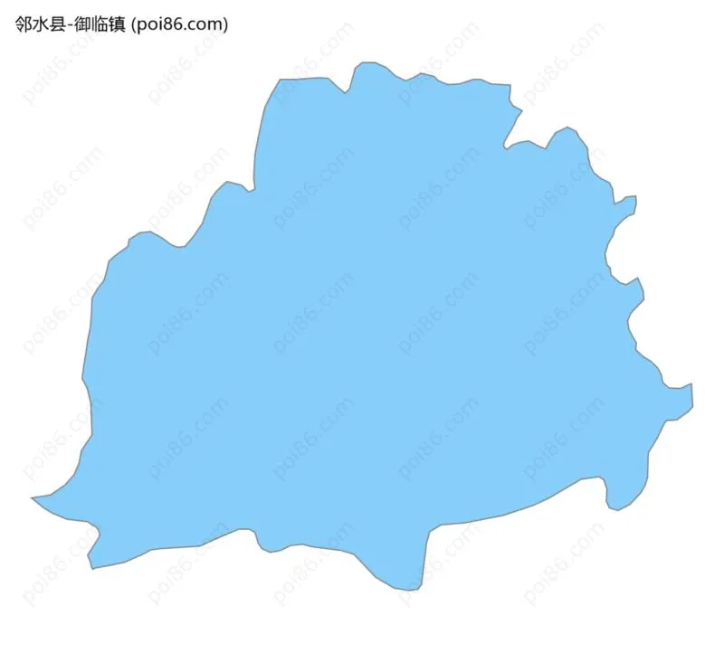 御临镇边界地图