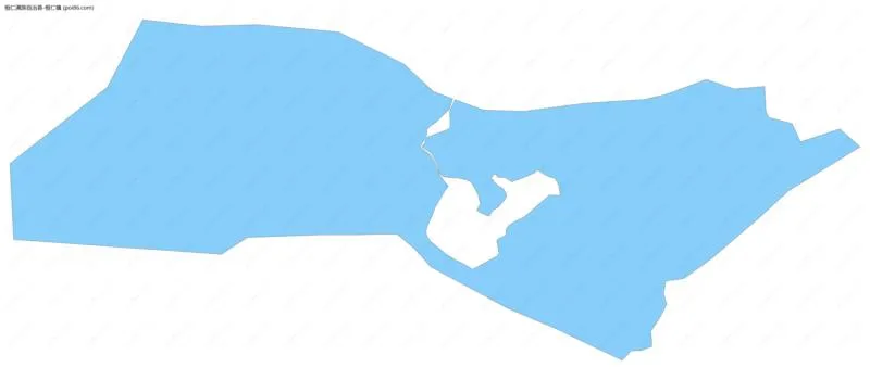 桓仁镇边界地图