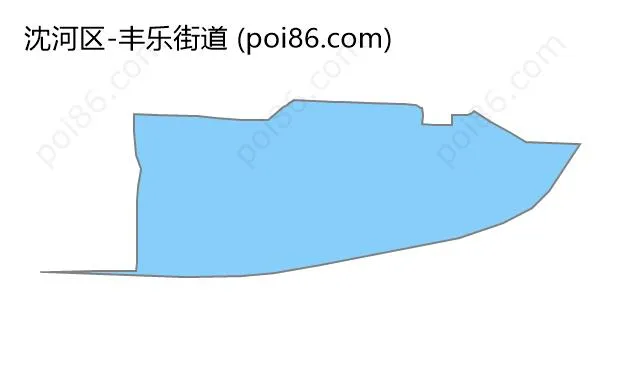 丰乐街道边界地图
