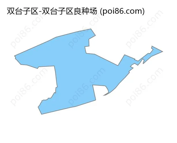 双台子区良种场边界地图