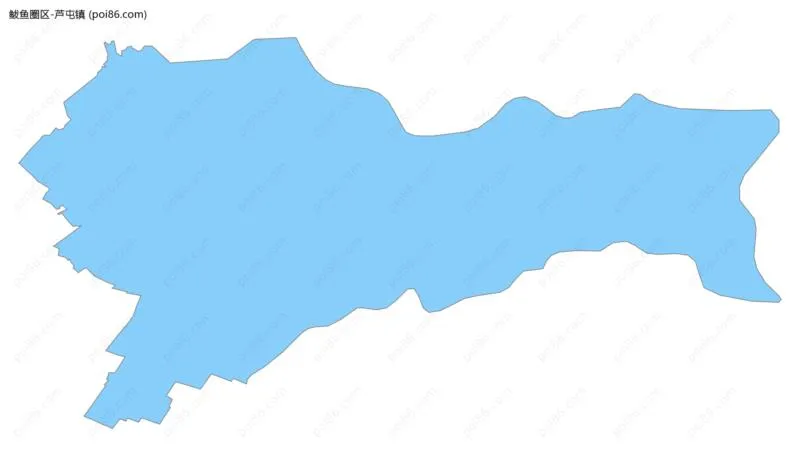 芦屯镇边界地图