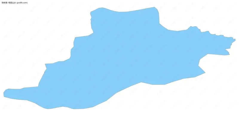 鸡冠山乡边界地图