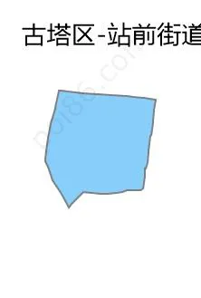 站前街道边界地图