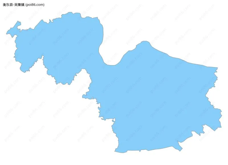 吴集镇边界地图