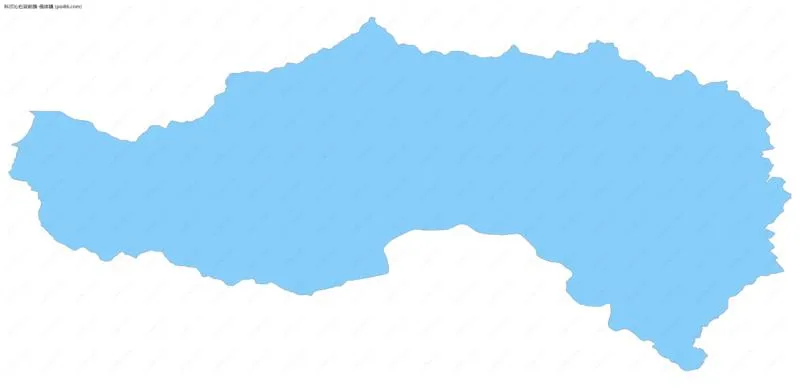 俄体镇边界地图