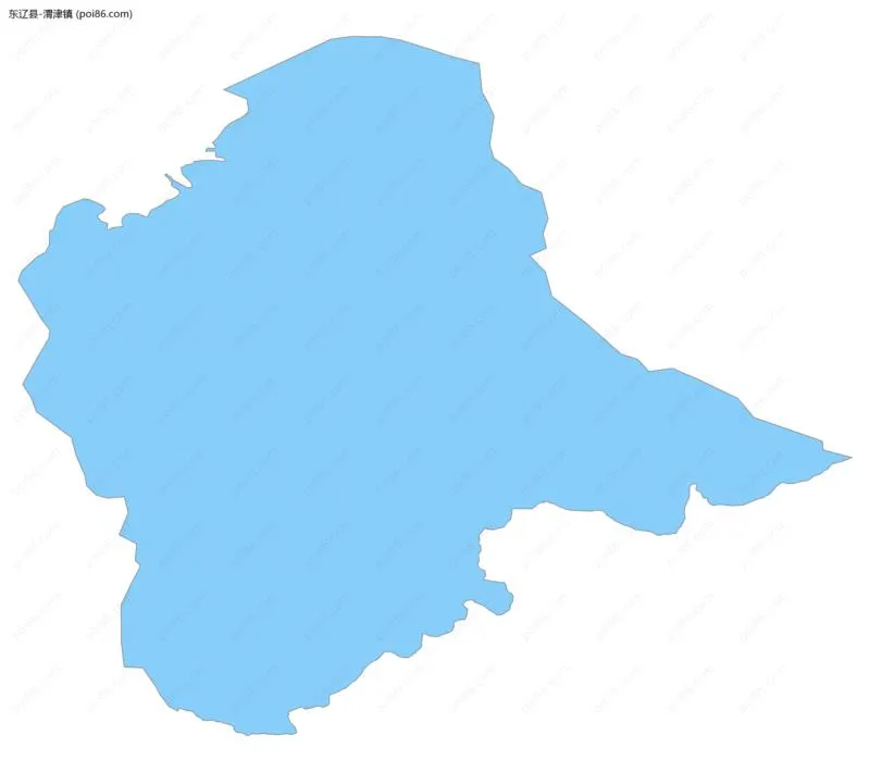 渭津镇边界地图