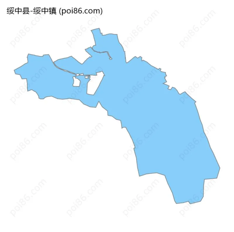 绥中镇边界地图