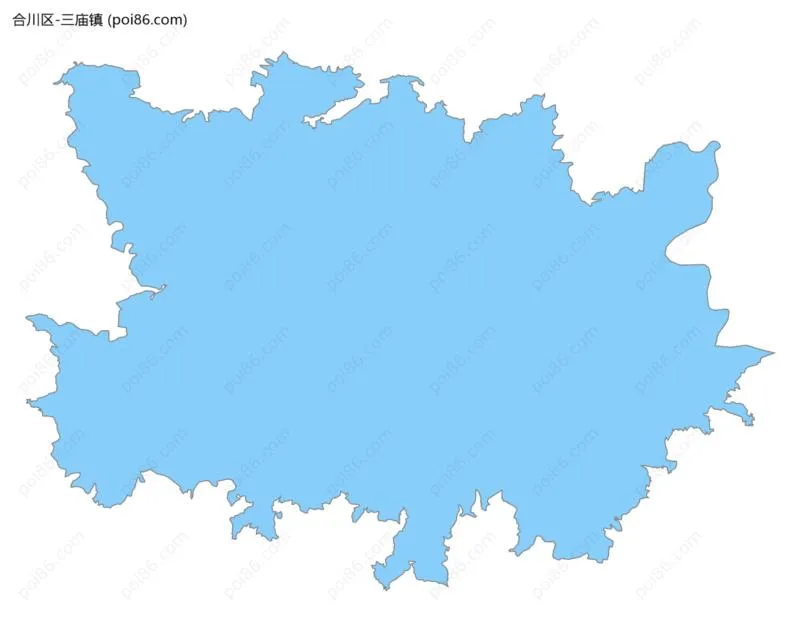 三庙镇边界地图