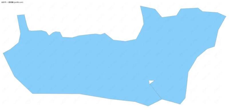 一面坡镇边界地图