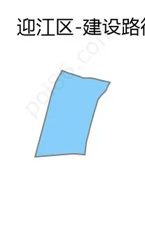 建设路街道边界地图