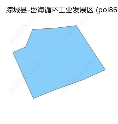 岱海循环工业发展区边界地图