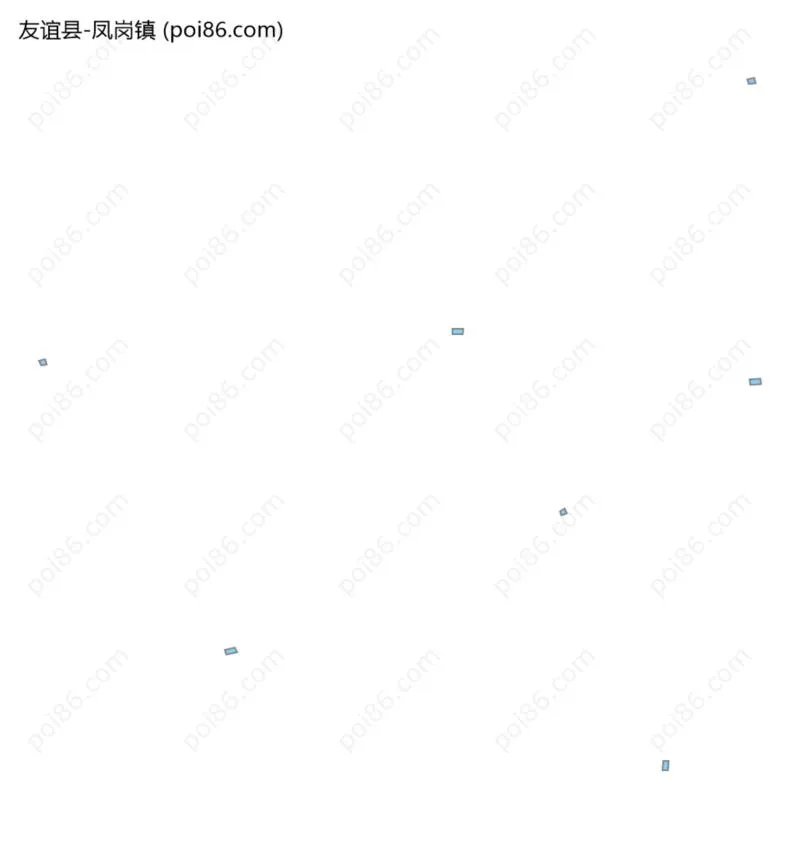 凤岗镇边界地图