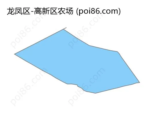 高新区农场边界地图