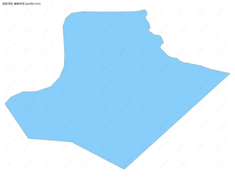 峻岭林场边界地图