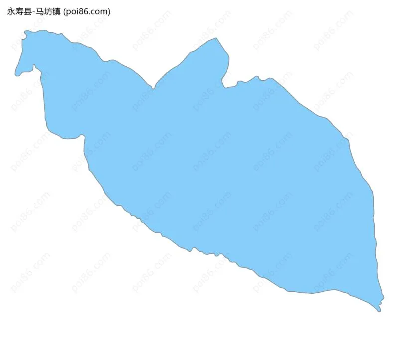 马坊镇边界地图