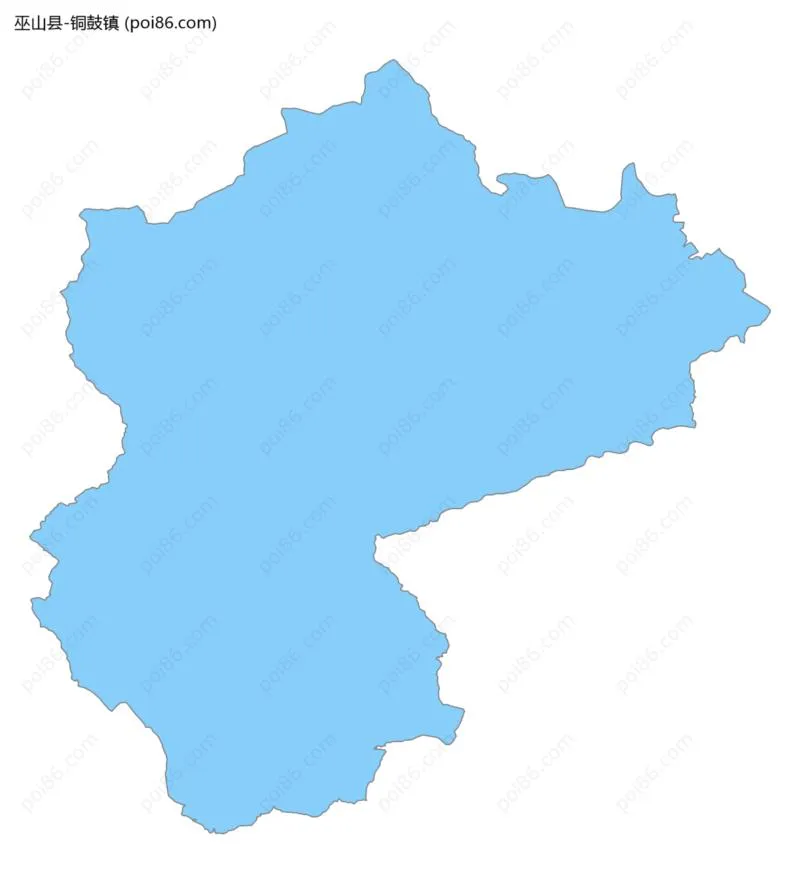 铜鼓镇边界地图