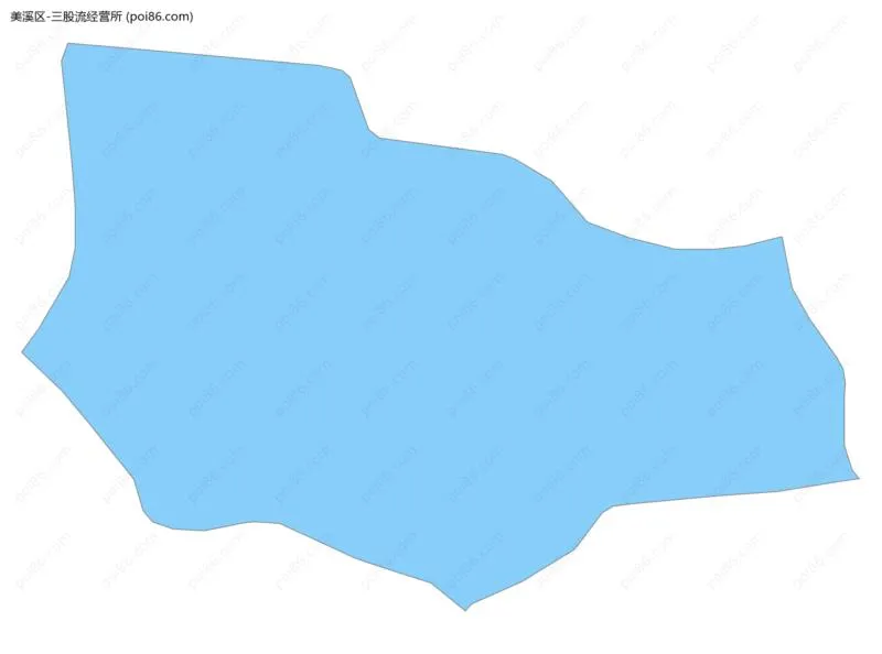 三股流经营所边界地图