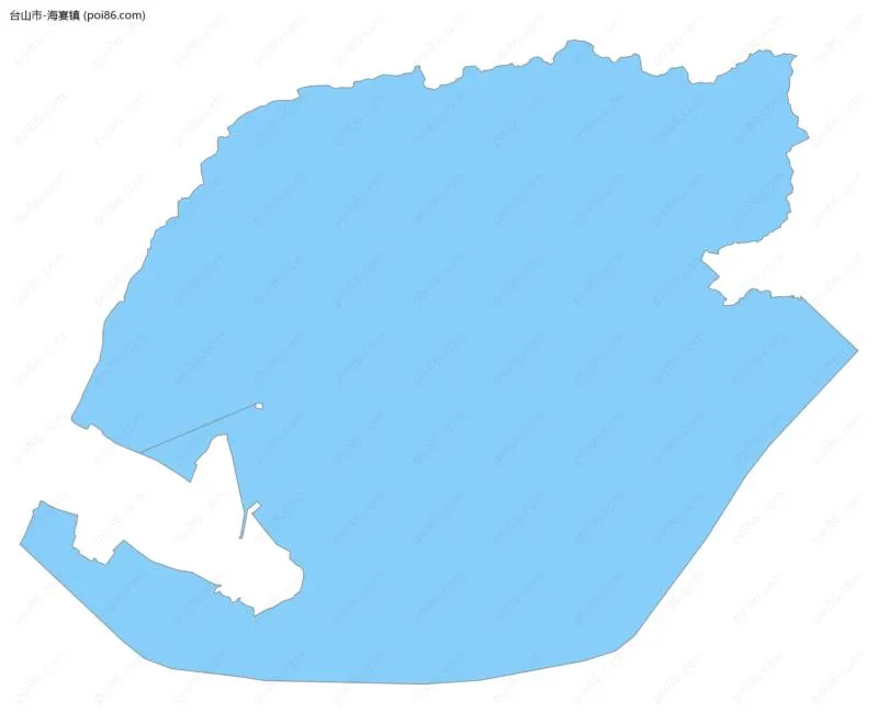 海宴镇边界地图