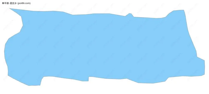 夏庄乡边界地图