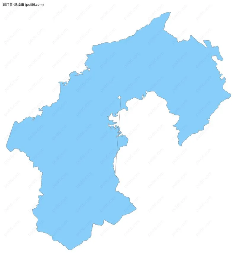 马埠镇边界地图