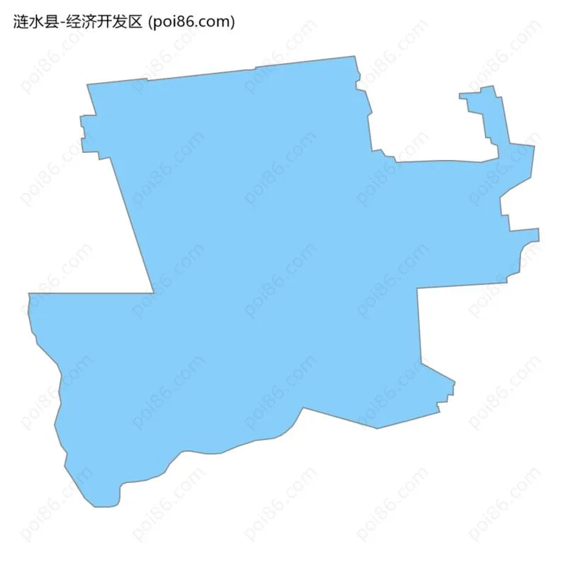 经济开发区边界地图