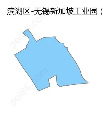 无锡新加坡工业园边界地图