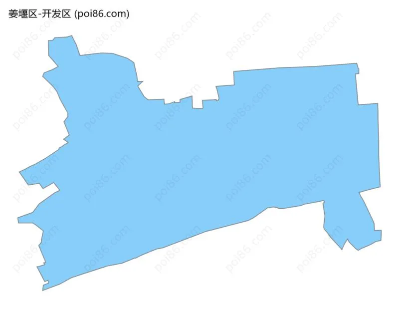 开发区边界地图