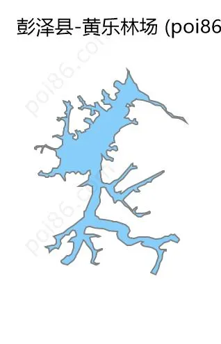 黄乐林场边界地图