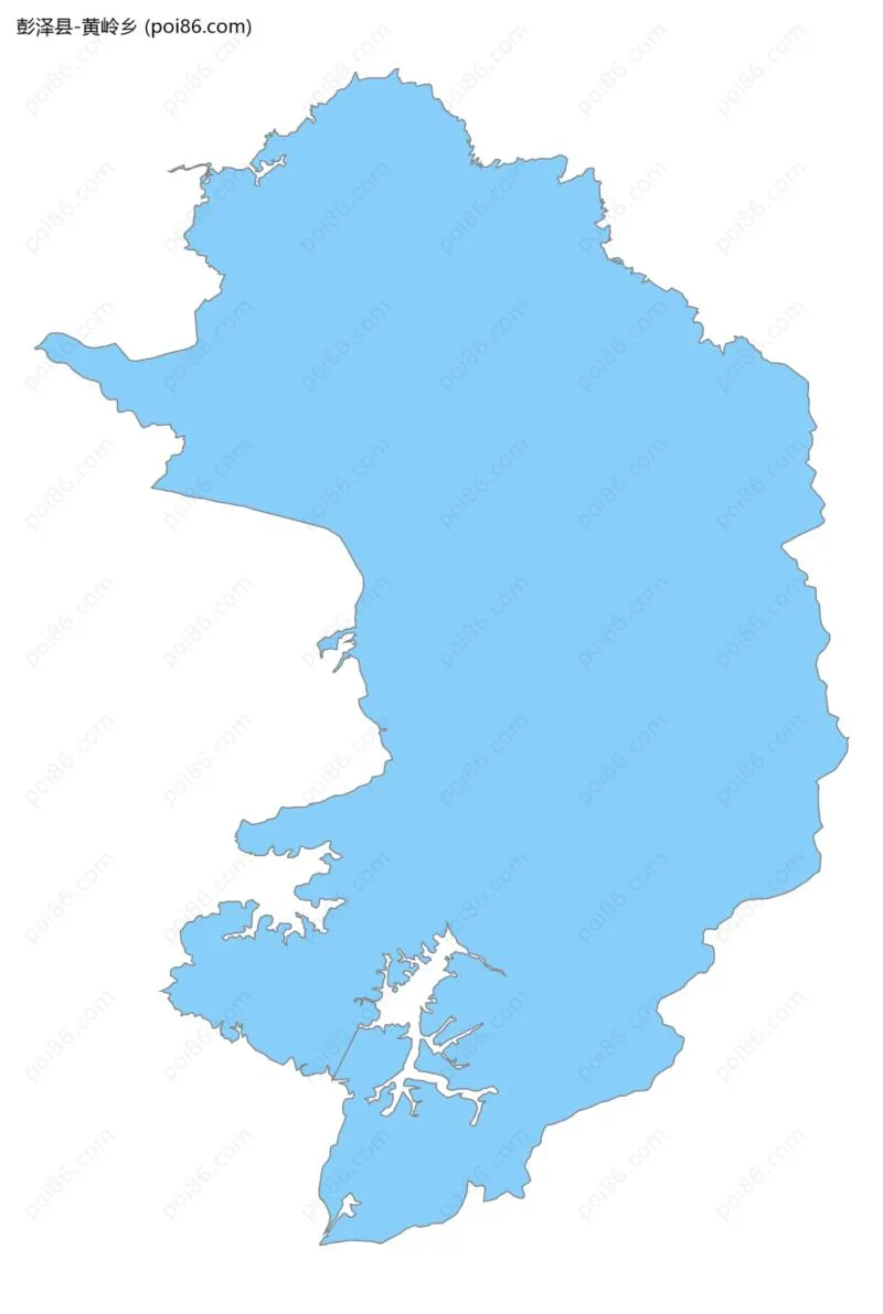 黄岭乡边界地图