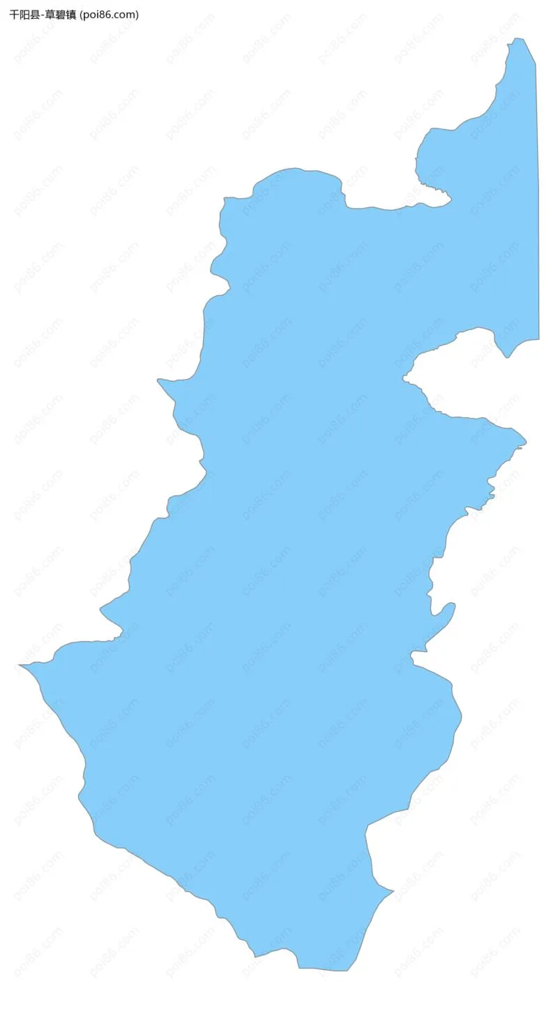 草碧镇边界地图